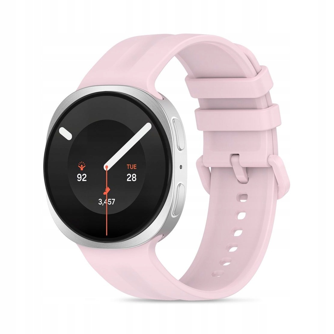 Pasek do Samsung Watch 8/9/Classic Tech-Protect Silicone Evo różowy