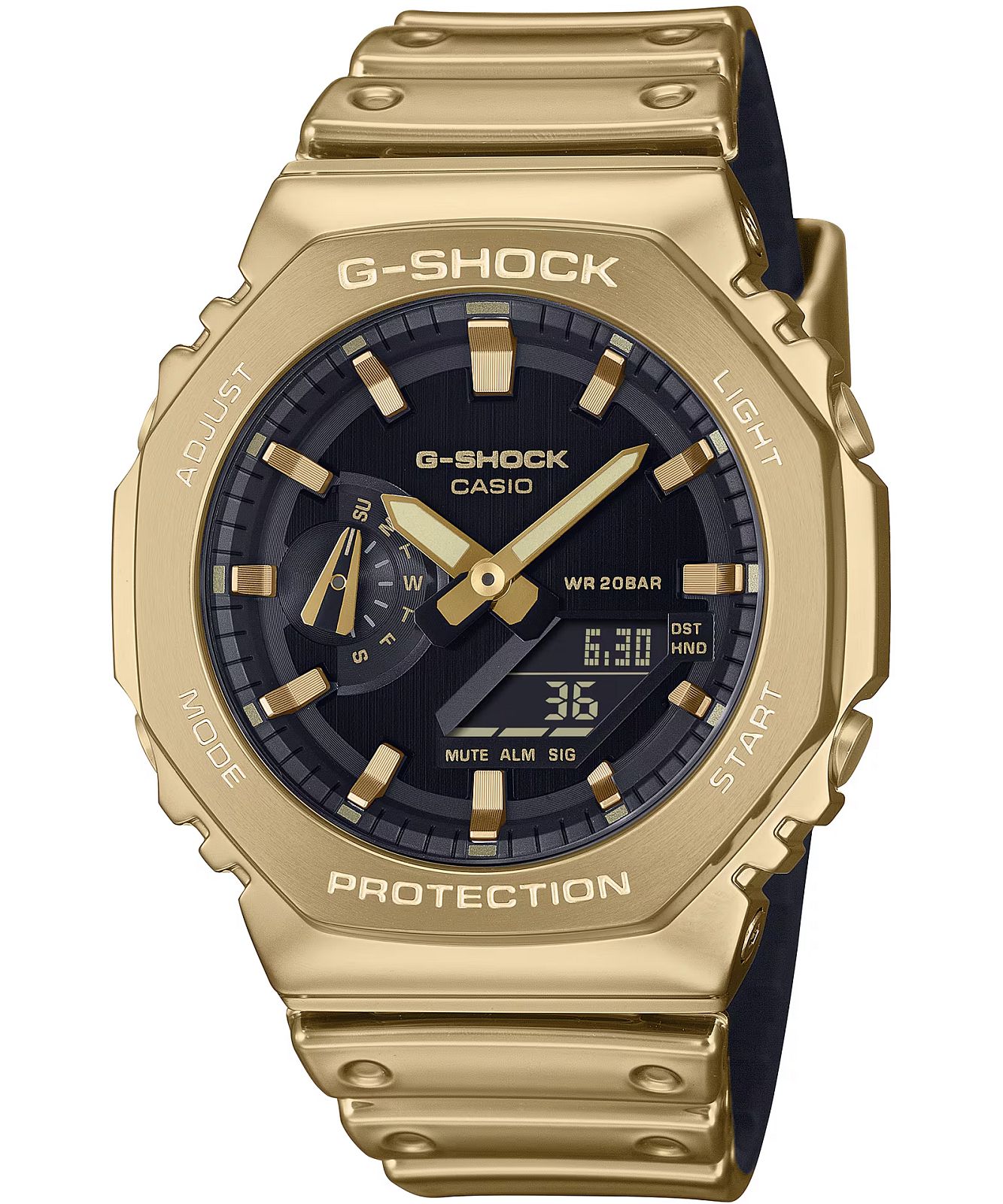 Hodinky Casio G-shock GM-2100YMG-9AER Gravírování