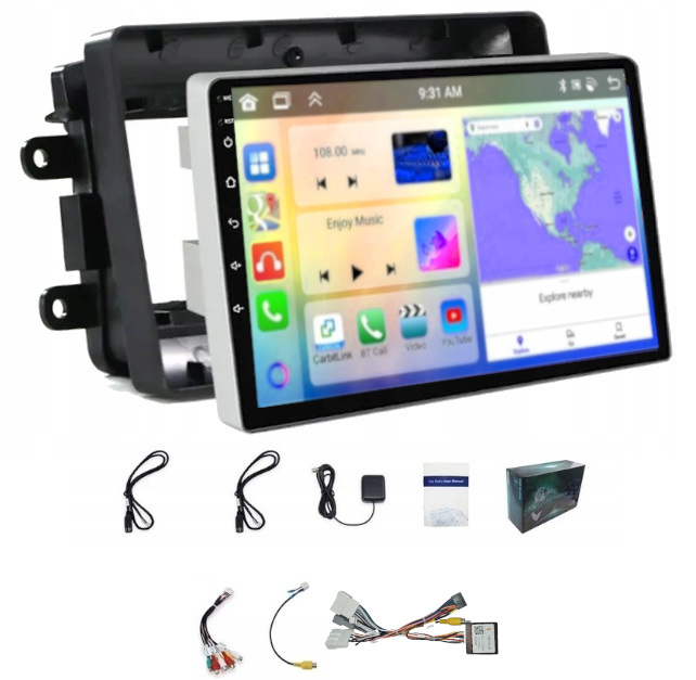 Rádio Navigácia Carplay Dacia Duster 2012-2018 Bt Wifi Android 4GB 64GB
