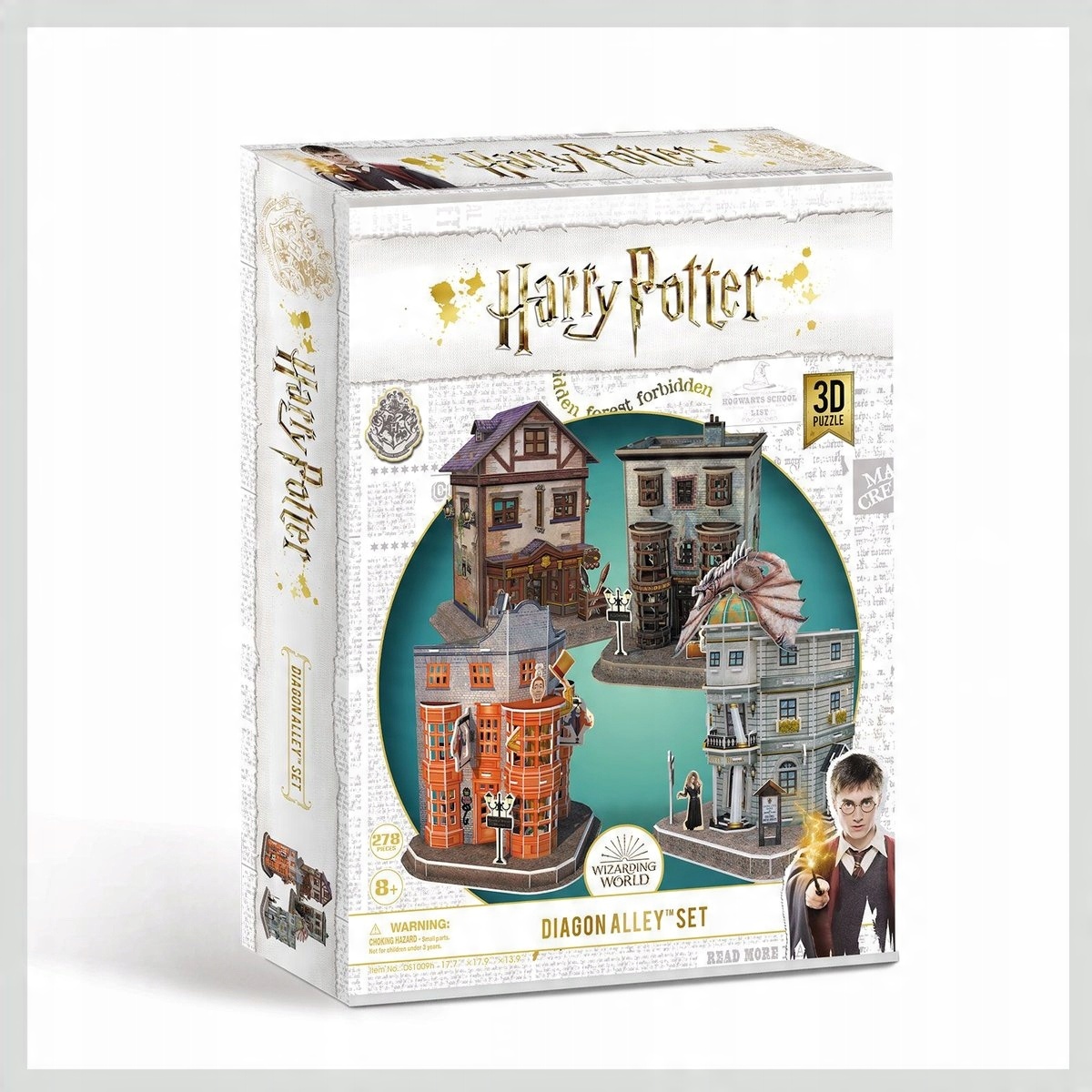 

Harry Potter Puzzle 3D Ulica Pokątna 73 Elementy