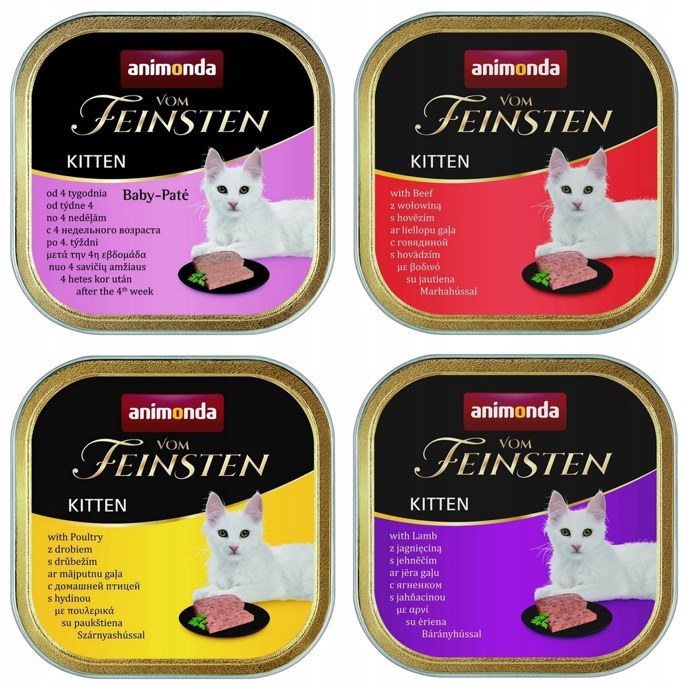 Levně Animonda Vom Feinsten Kitten MIX 32 x 100 g