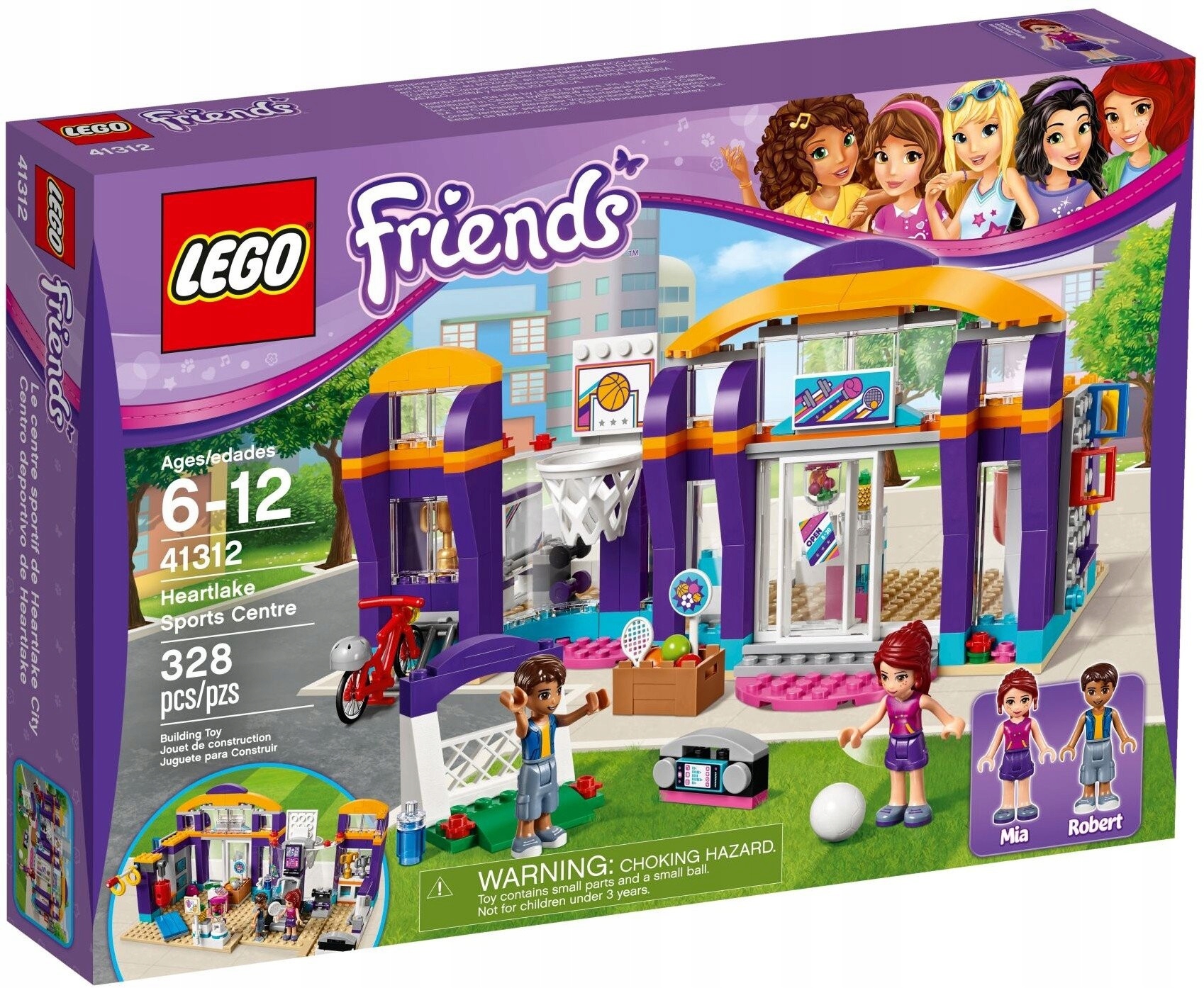 Lego Friends 41312 Sportovní centrum v Heartlake Nové