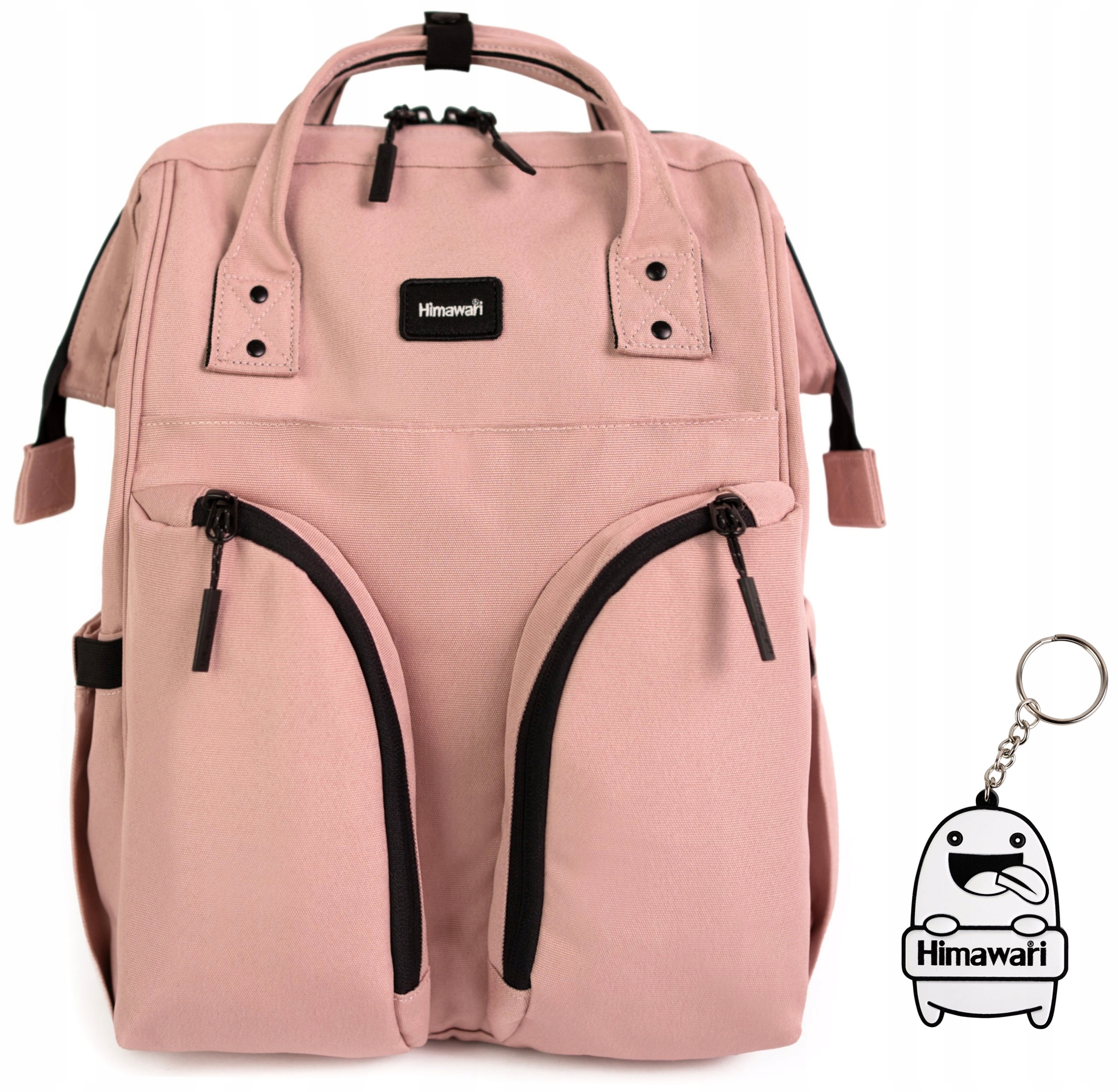 Batoh Himawari Kiddo do kočárku pro maminku na procházku, stylový, meruňkový