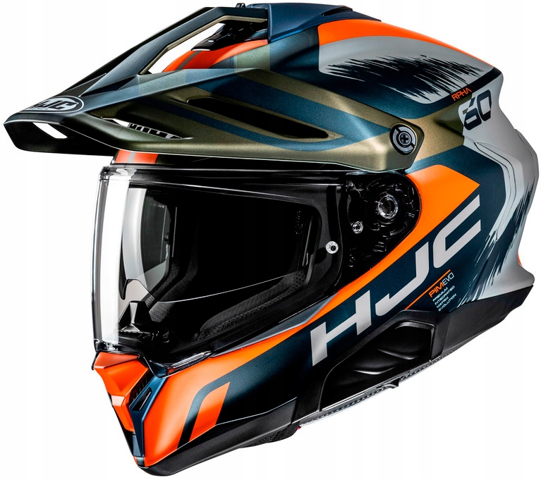 Hjc RPHA60 Quid Grey Orange Integrálna Motocyklová Prilba XL