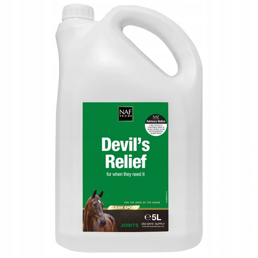 Naf Devil's Relief – wsparcie stawów i ruchu dla koni horse 2L