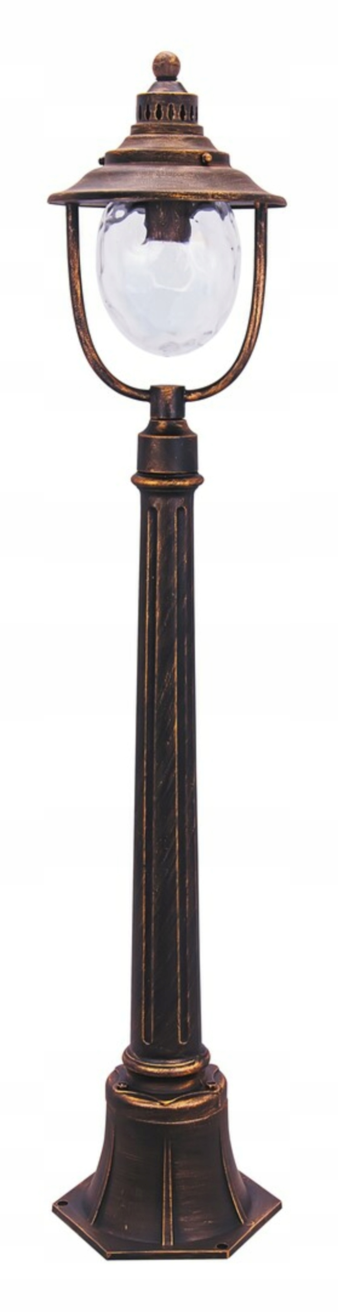 Rabalux Barcelona vonkajšie stĺpové svietidlo E27 max 60W antická zlatá 867