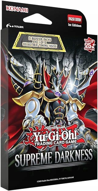 Yu-Gi-Oh! Supreme Darkness 3- Pack Booster