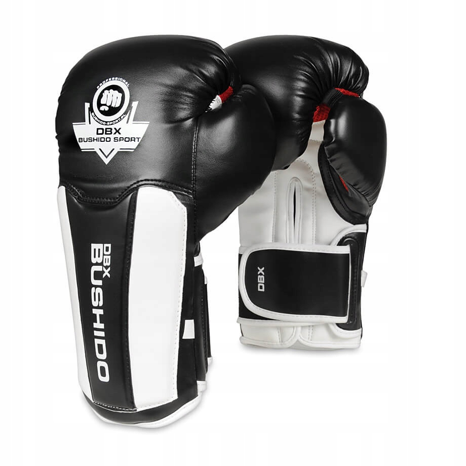 RĘKAWICE BOKSERSKIE SPARINGOWE BOKS KICKBOXING BUSHIDO Z SIATKĄ B-3W 14 oz Marka DBX BUSHIDO