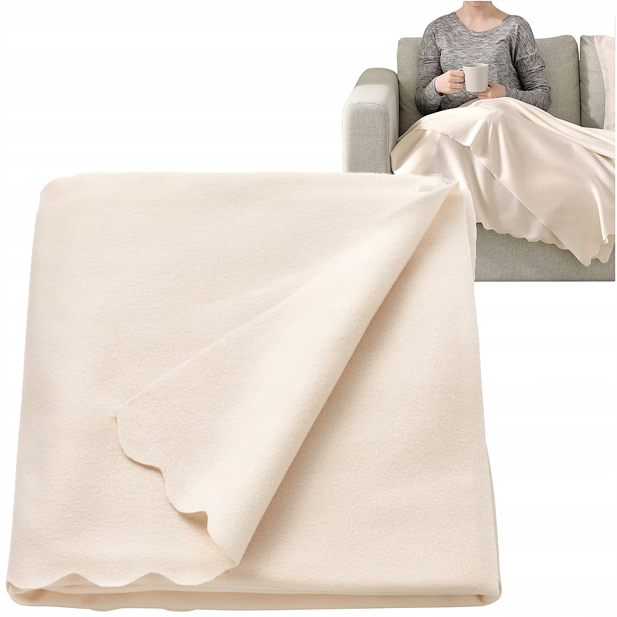 

Ikea Thorgun Koc Na Zimę Narzuta Pled 160 x 120 CM