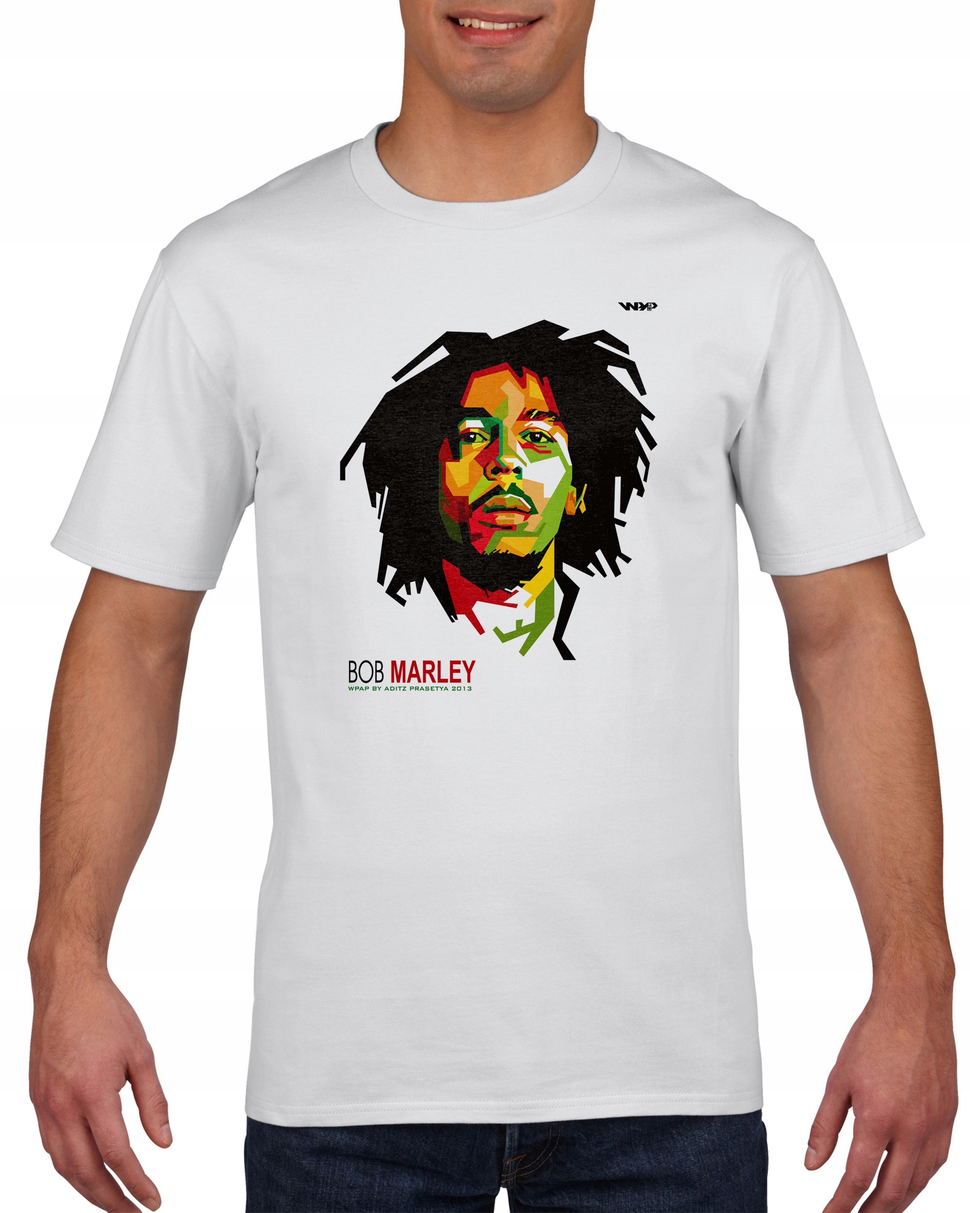 

Koszulka męska Bob Marley Ganja XXL