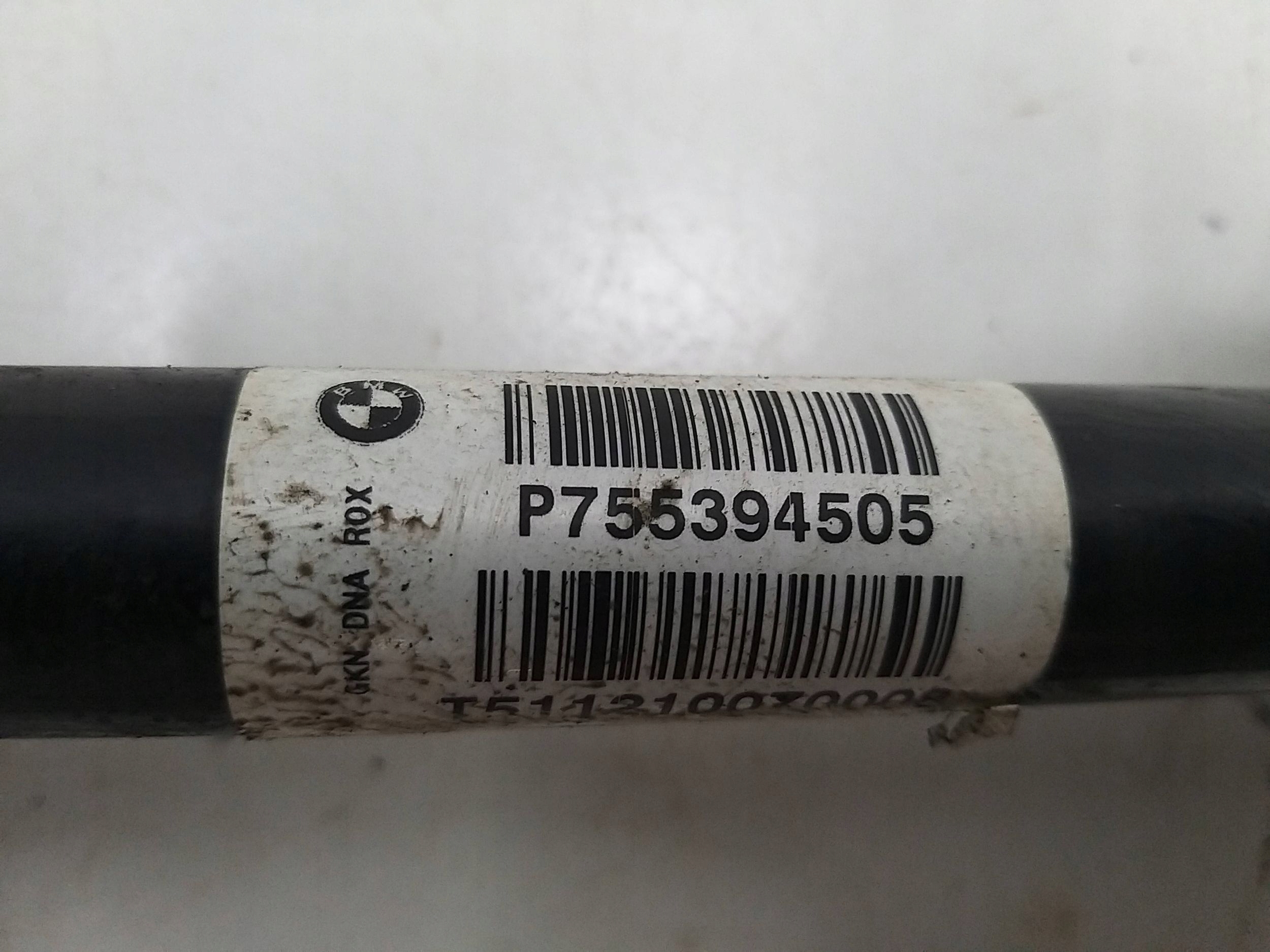 BMW X6 E71 07-10r 3.0 D semi-axis left front AUTOMAT 755394505