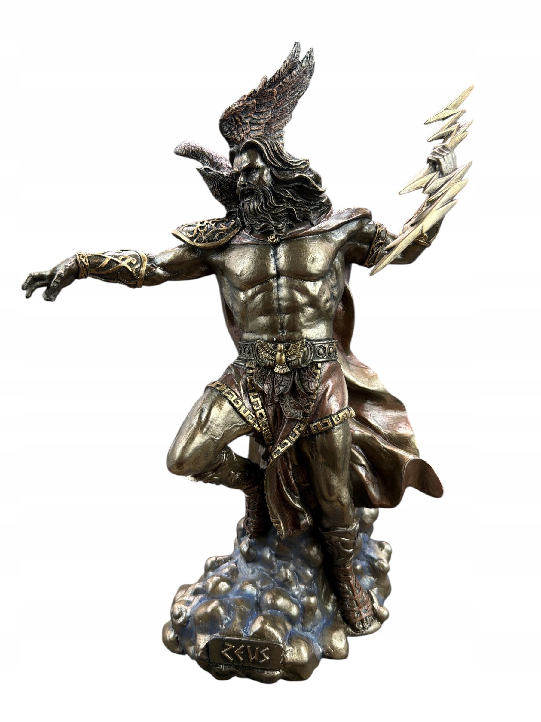 Grécka mytológia Vládca neba Zeus s orlom na ramene Veronese (WU76927A4)
