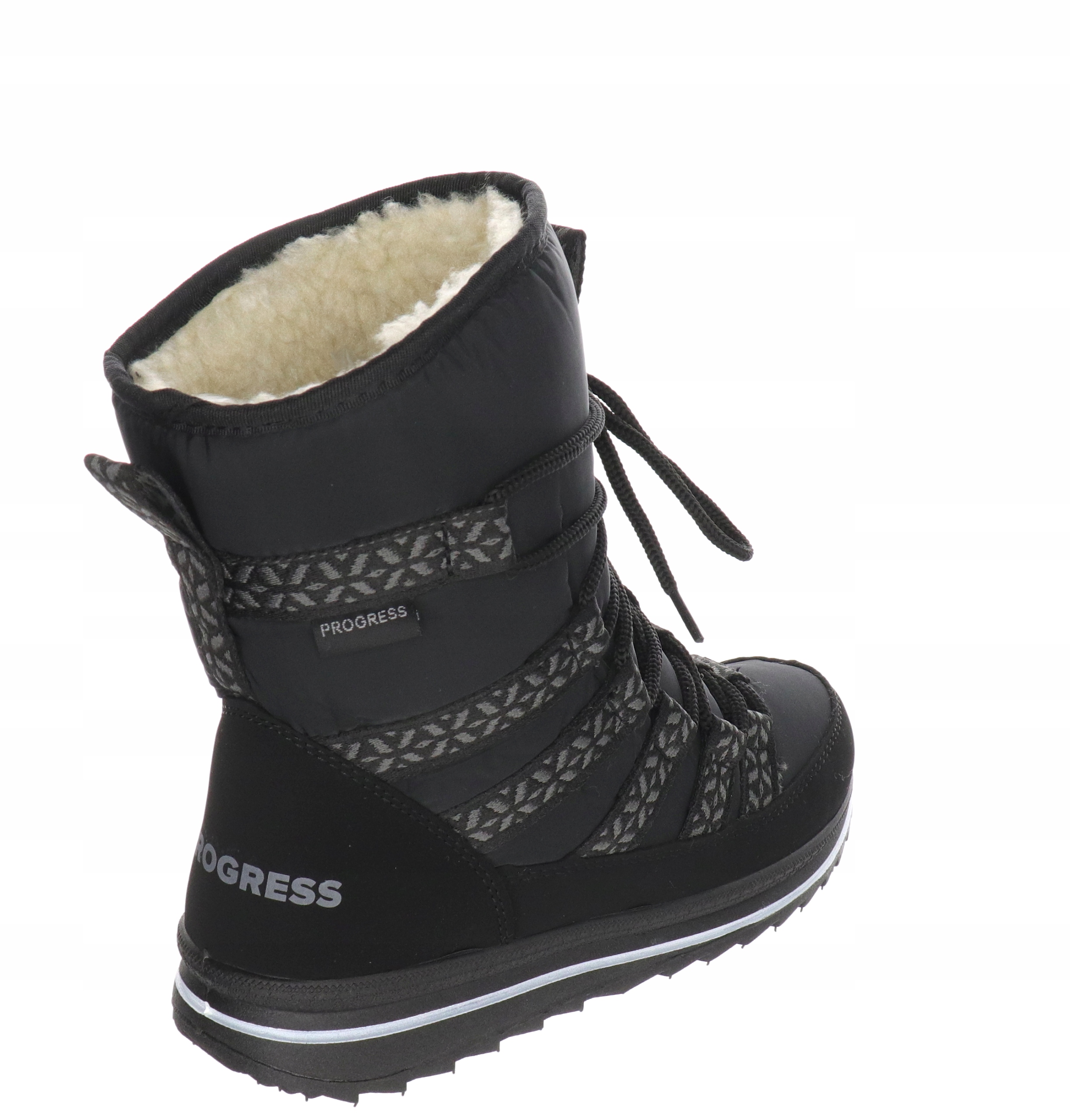 PROGRESS ŚNIEGOWCE OCIEPLANE KOZAKI TRAPERY R.38 Marka inna