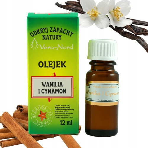 

Olejek zapachowy vera nord Wanilia I Cynamon
