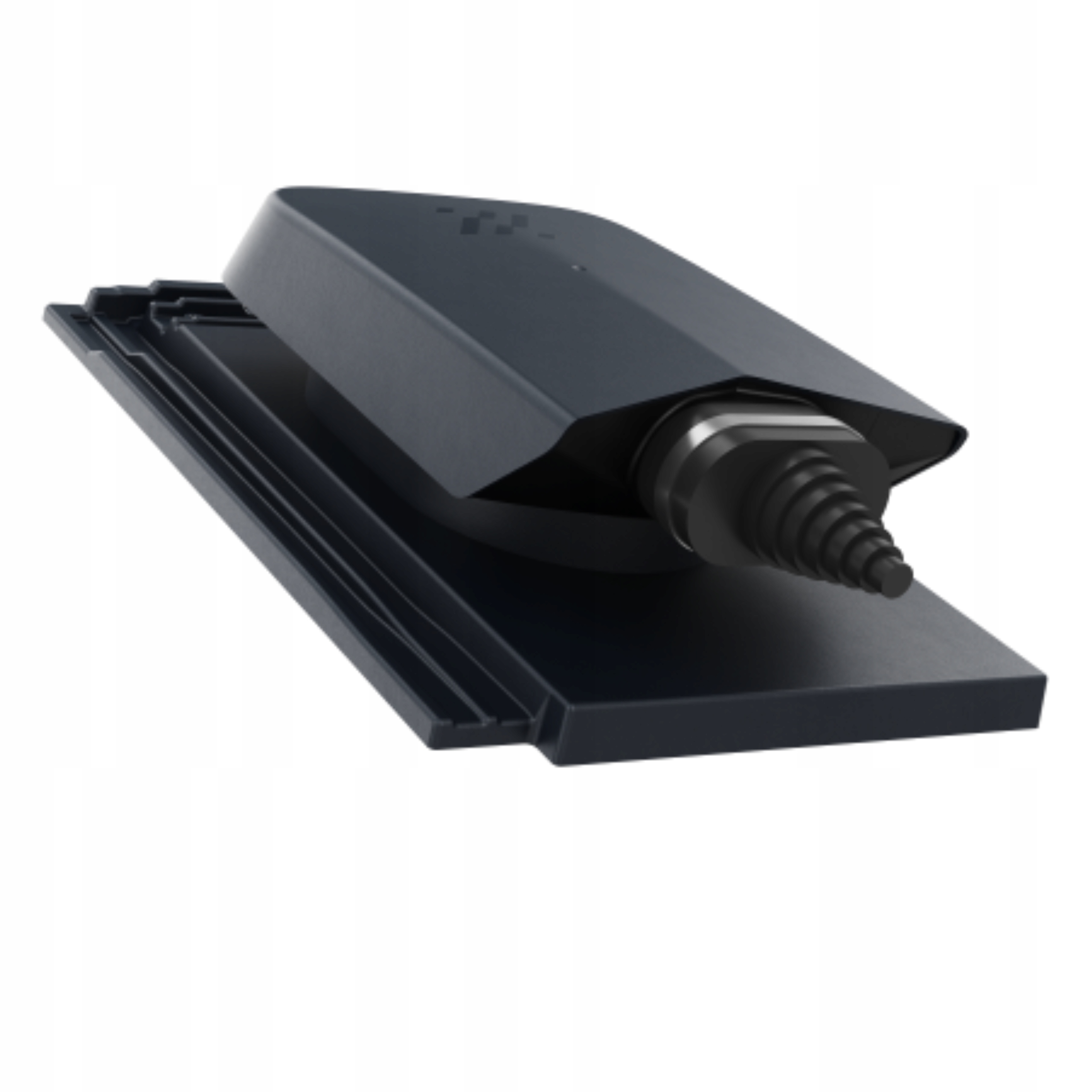 Solární Přechod na solární kabely Erlus Linea Šedý/černý