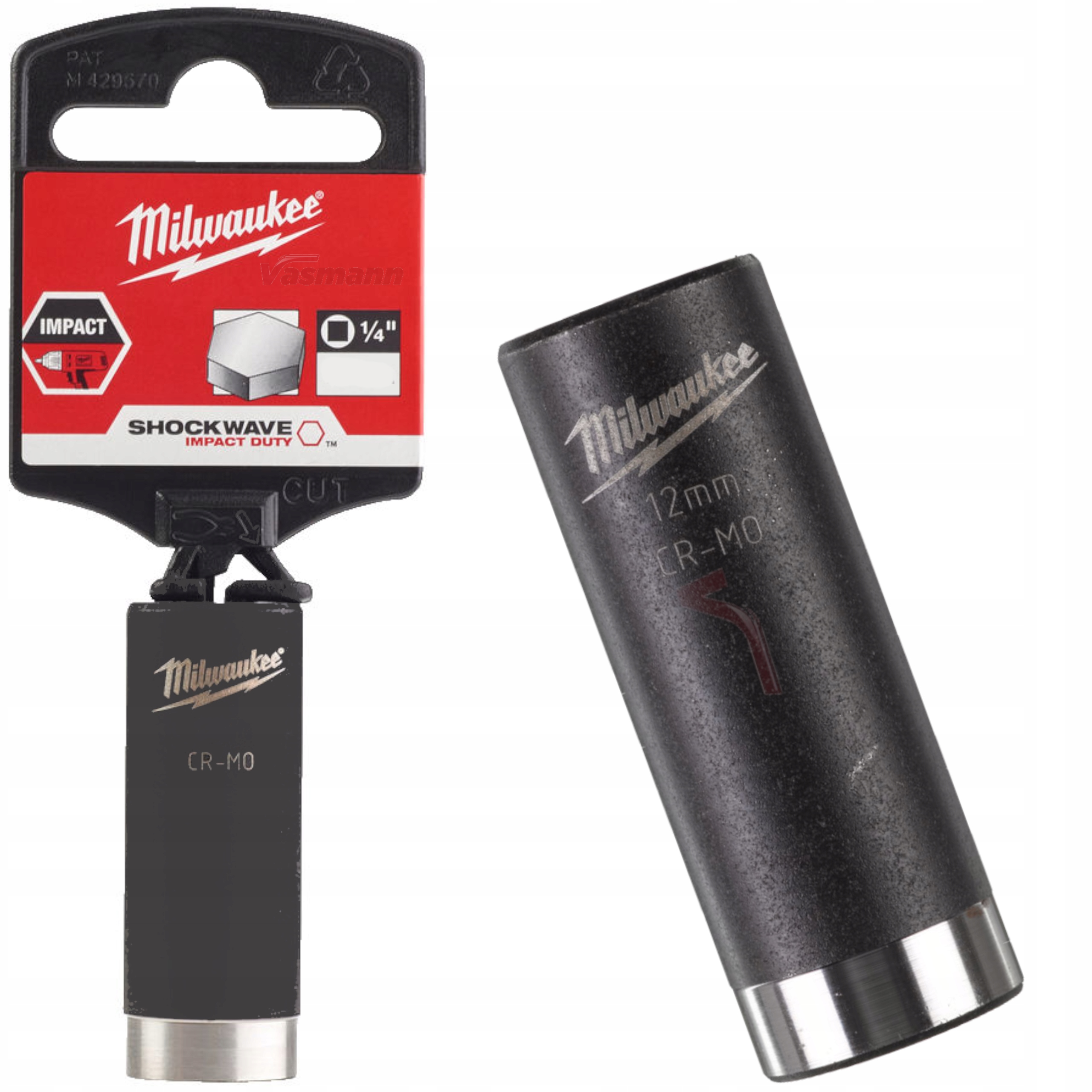 УДАРНАЯ НАСАДКА MILWAUKEE 1/4 