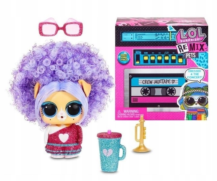 Figurka L.O.L. Surprise Remix Pets zwierzątko 1
