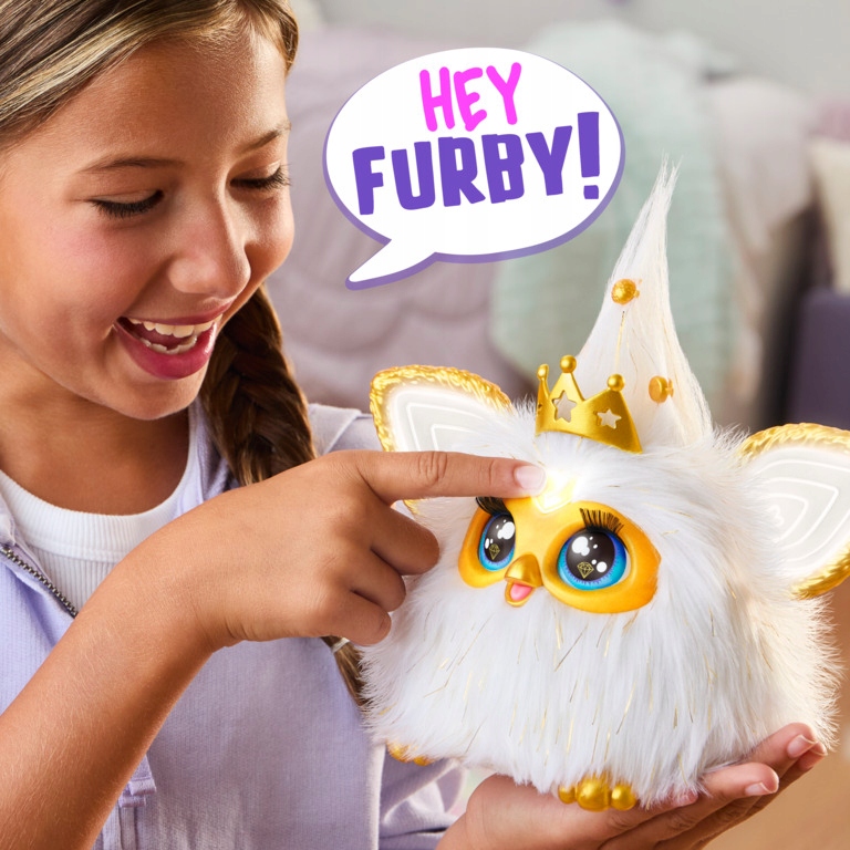 FURBY 2.0 Interaktywna Maskotka Gold Glam Złota Blask PL Hasbro G1938 Marka Hasbro