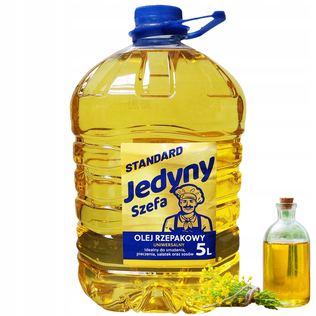Levně Jediný šéf Univerzální řepkový olej 5L