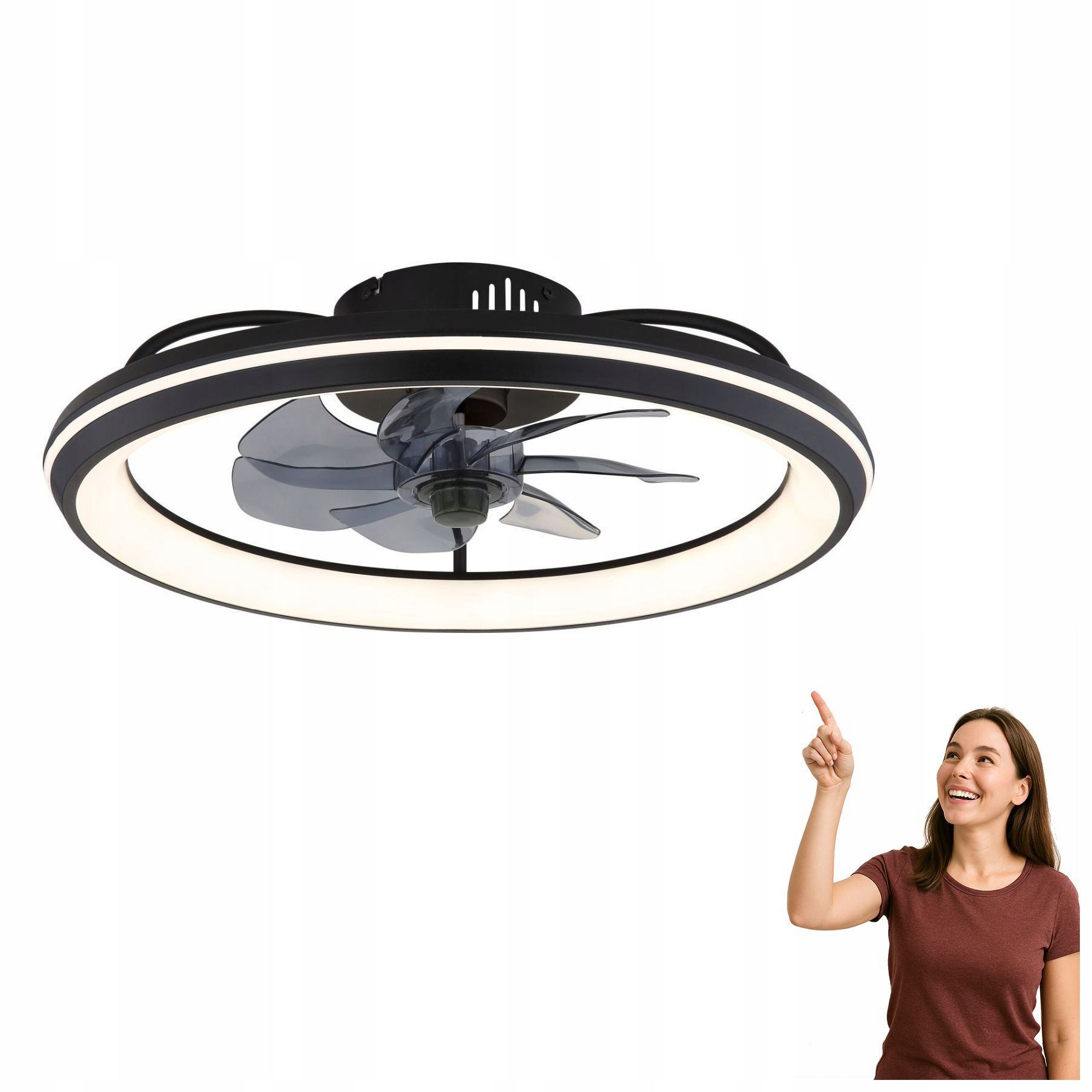 Stropný ventilátor s Led svietidlom 40W Celeste 03643 Globo