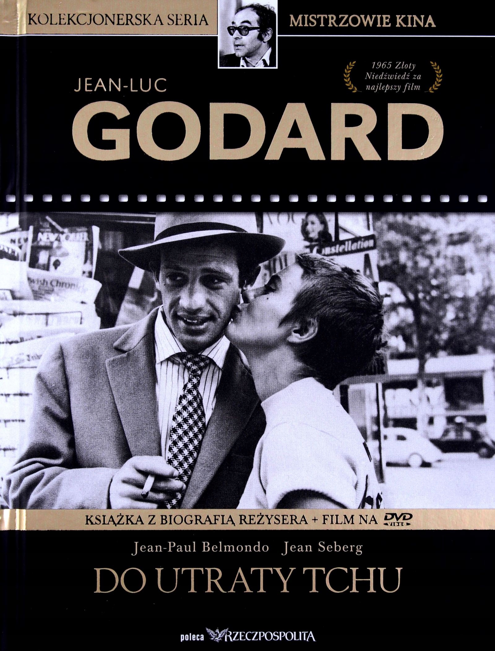 Do Utraty Tchu (1960) Belmondo reż Jean-Luc Godard Wydanie Kolekcja Folia
