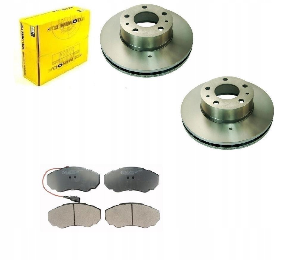 Kotouče Kostky Jamper Boxer Ducato 02-06 Přední 300 mm X 24 mm 1.8T