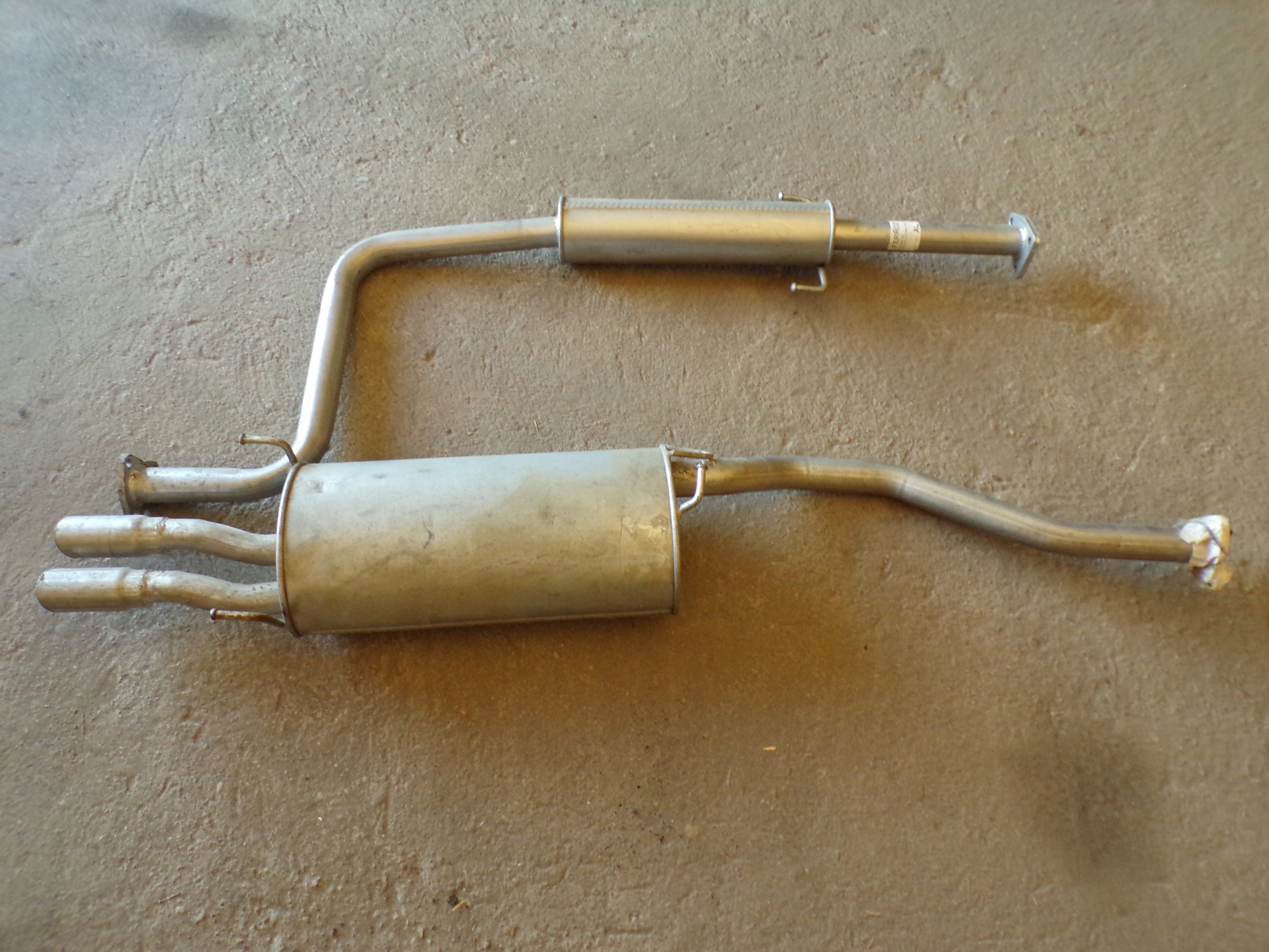 muffler, exhaust complete ROVER 820 new (K2)