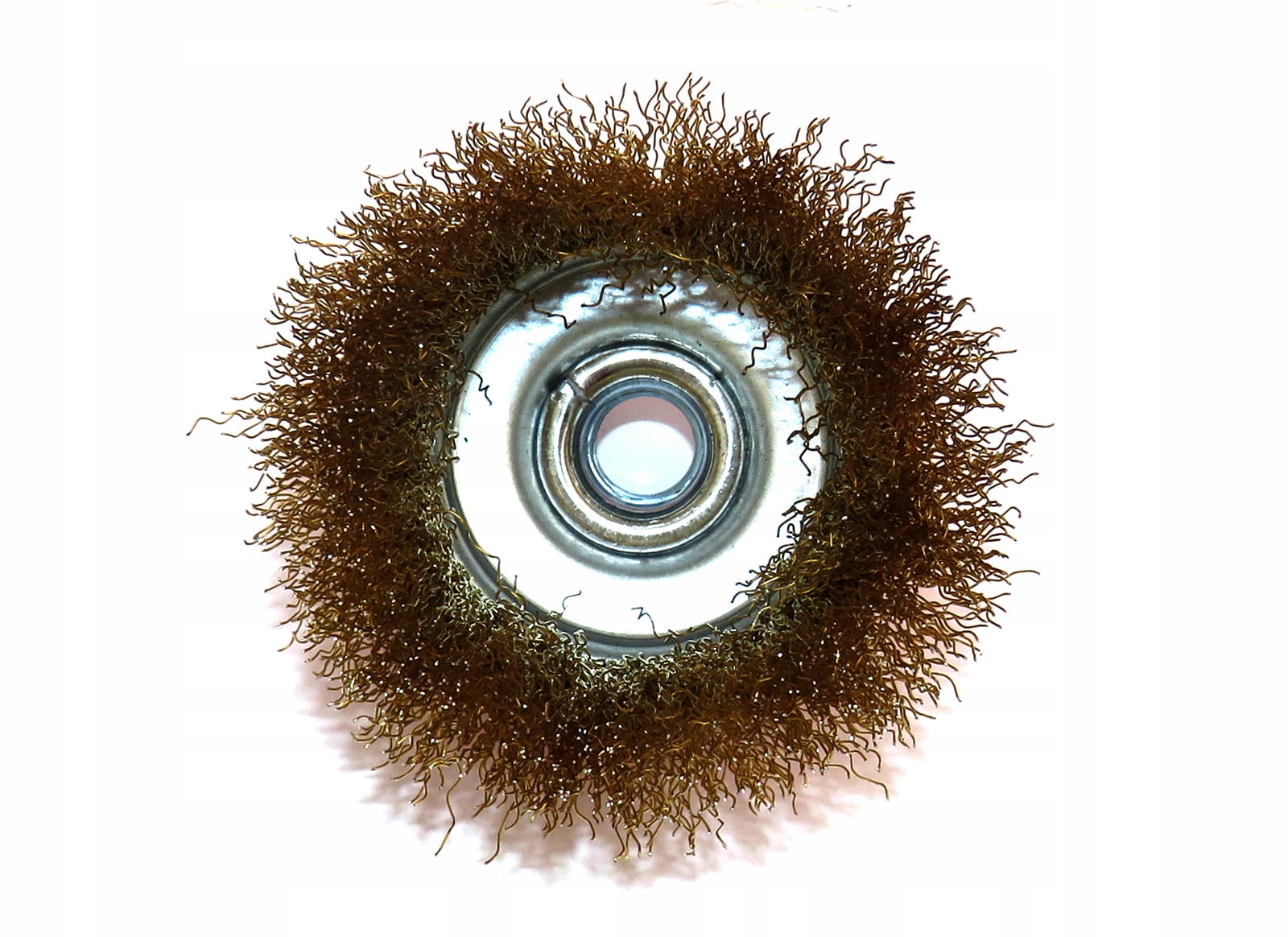 SZCZOTKA DRUCIANA DOCZOŁOWA DRUT MOSIĄDZ M14 75MM Kod producenta FT528202