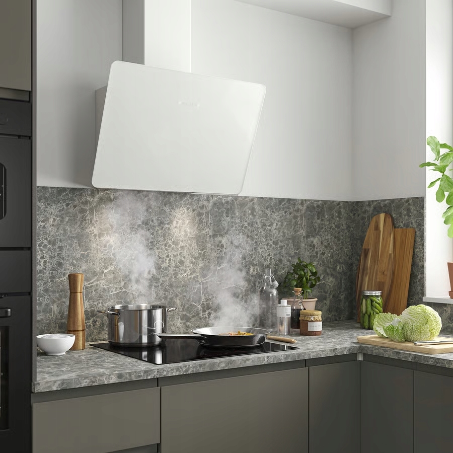 Okap Ikea Bejublad Wyciąg Montowany Do Ściany, Biały, 66 CM 403.319.08