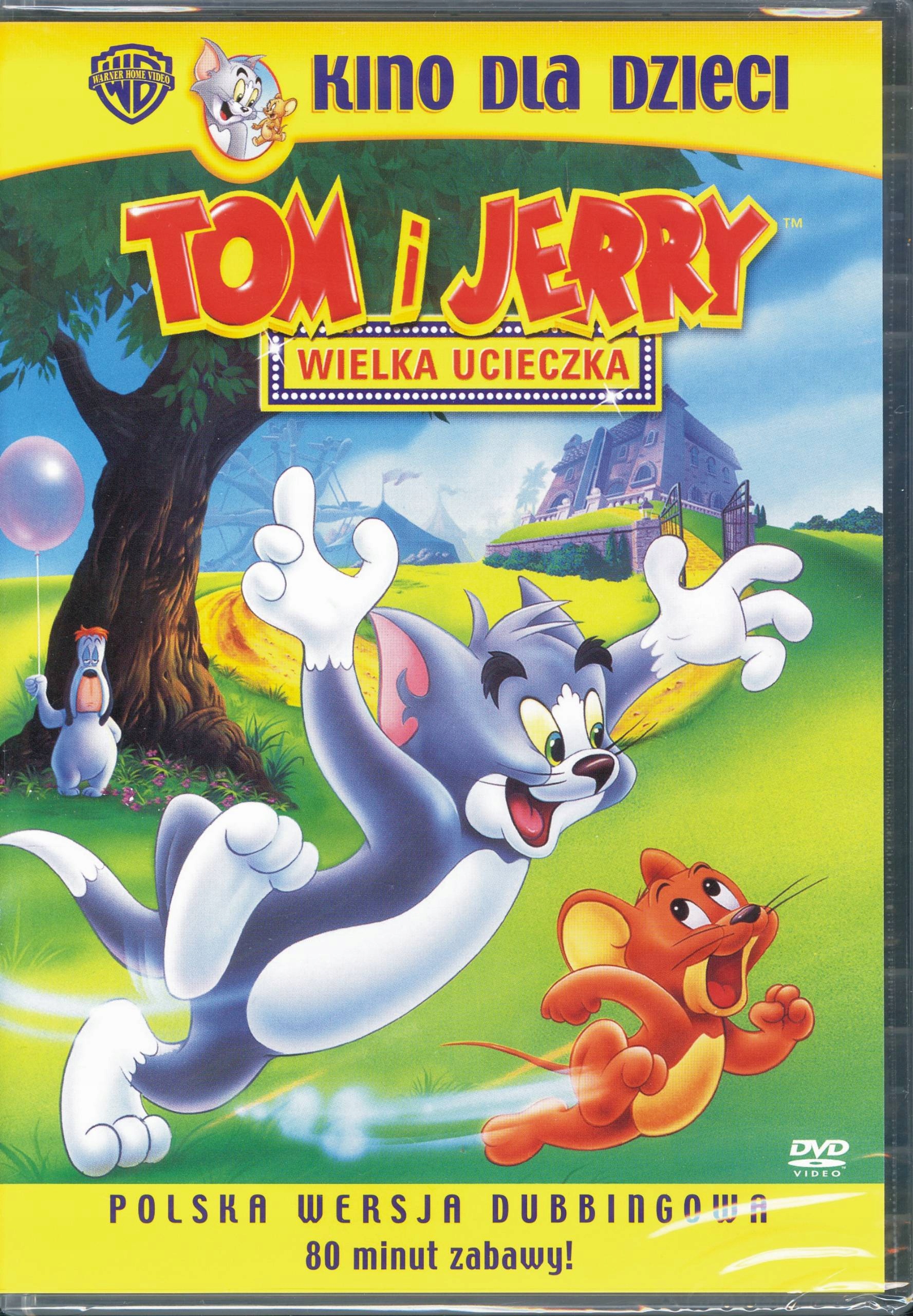 Tom i Jerry: Wielka ucieczka płyta DVD