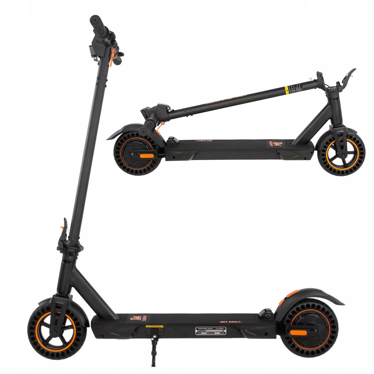 MagicYa② Hulajnogi elektryczne składany Kukirin S1 Max 39km 8cale