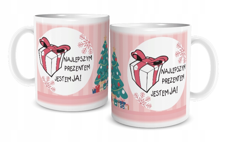 

Kubek Świąteczny Najlepszym Prezentem Jestem Ja!