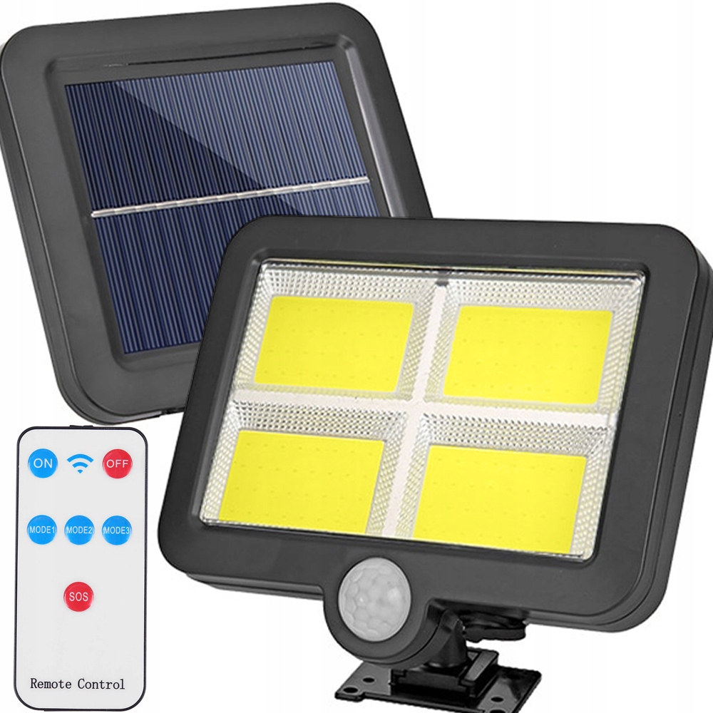 

Lampa Solarna Z Czujnikiem Ruchu 120 Led Pilot