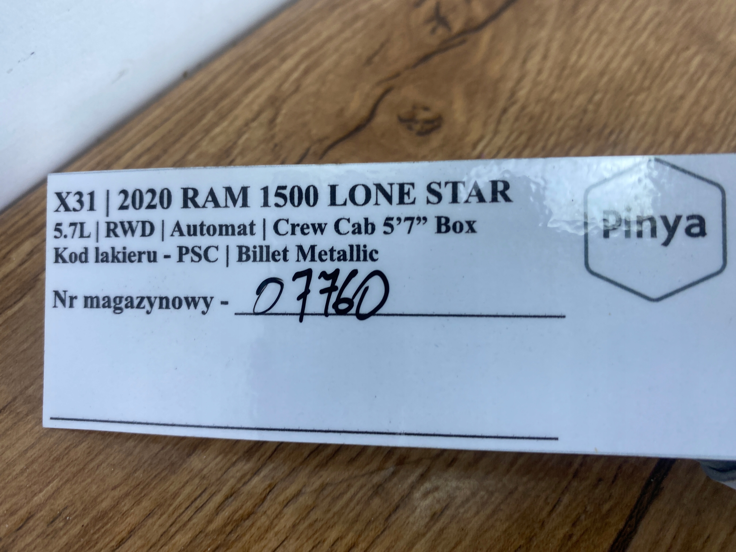 crijevo prijenos vode 5.7 Dodge Ram 1500 2019+ USA
