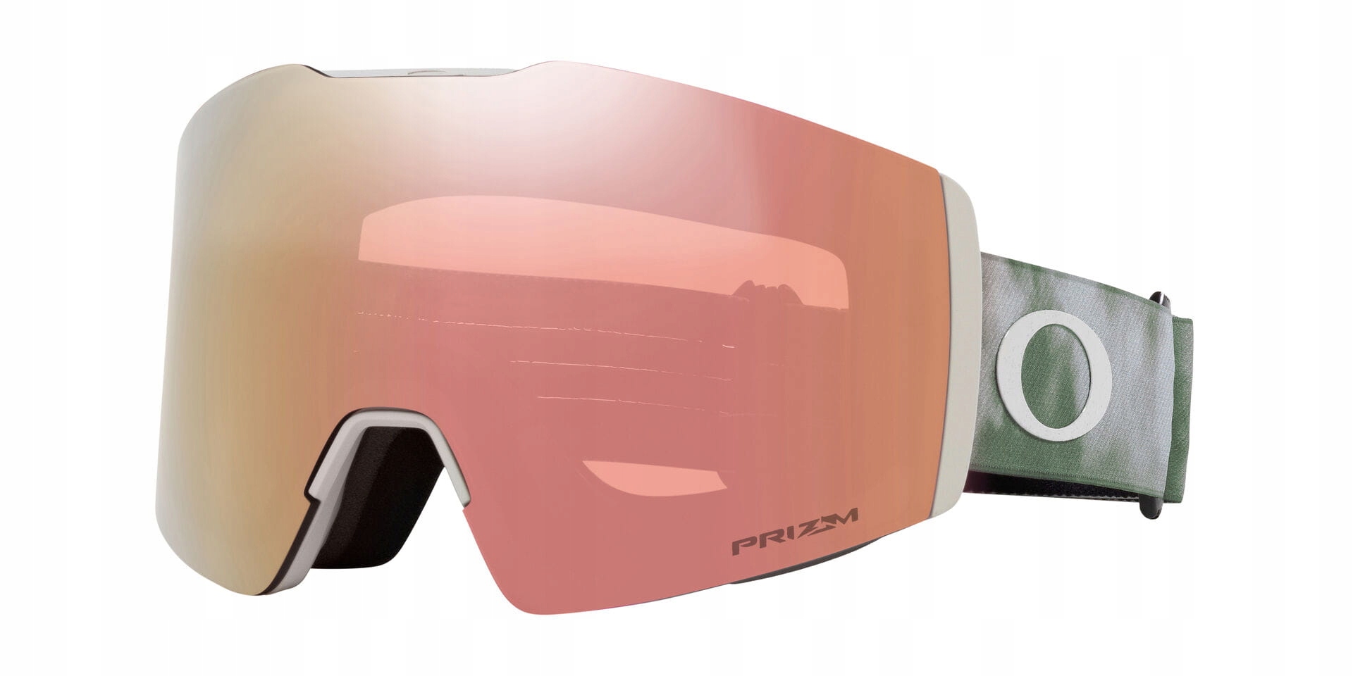 Gogle narciarskie Oakley Fall Line M Jade Fog Prizm Rose Gold OO7103-74