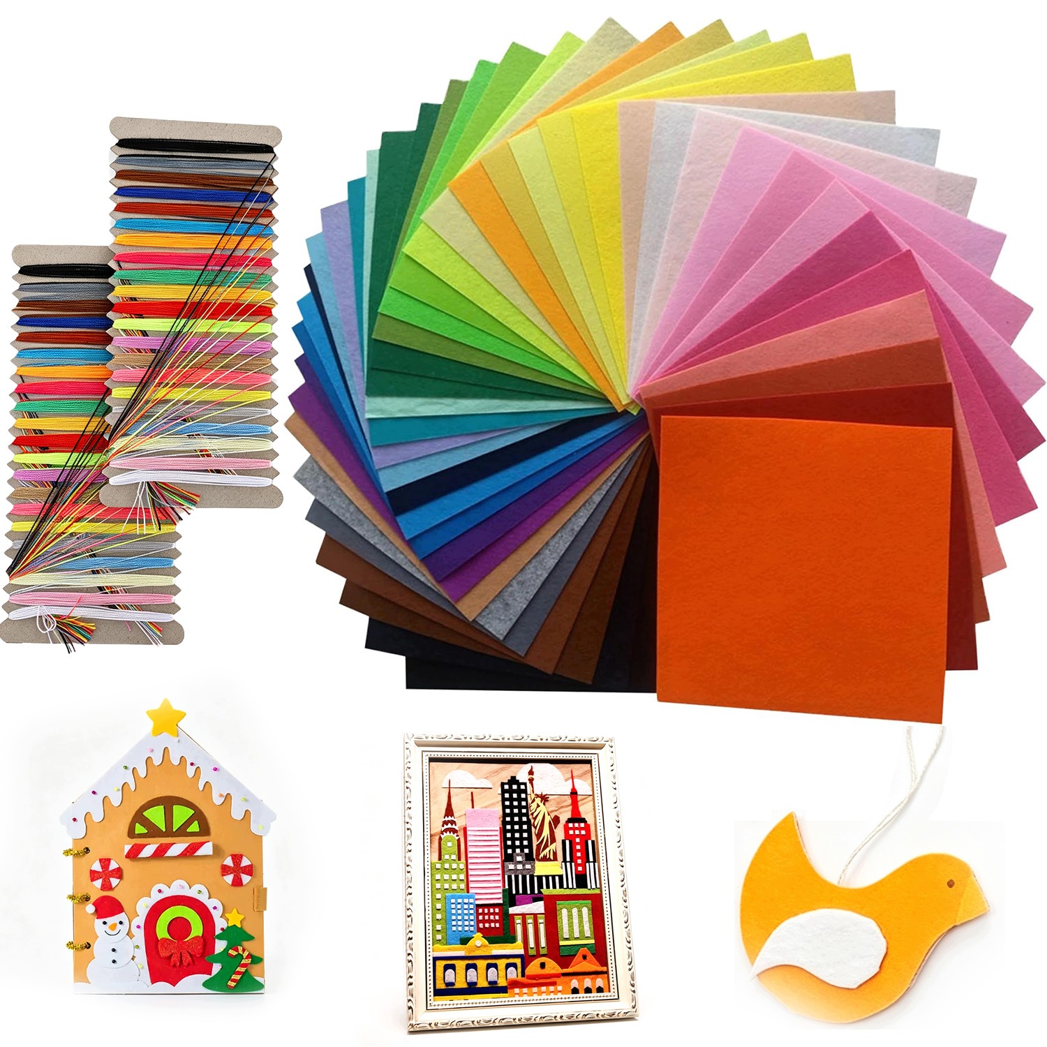 List Plst Pro Dítě – Dekorativní, Měkký, Barevný, Pro Diy, 20 X 30 CM