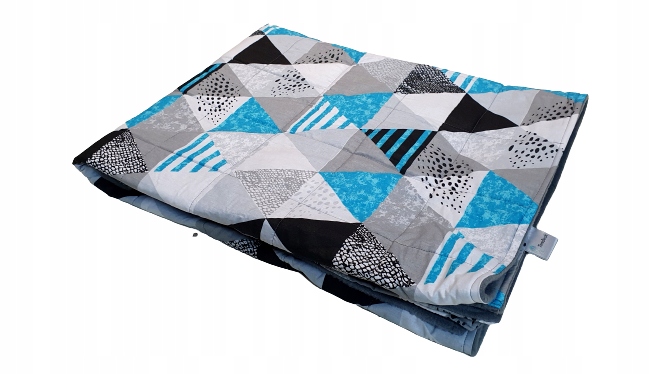 Kołdra obciążeniowa Koc sensoryczny terapeutyczny 150x200 cm 8 kg