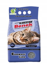 Benek Compact Bryza Morska Żwirek Bentonitowy Dla Kota 25L 20kg