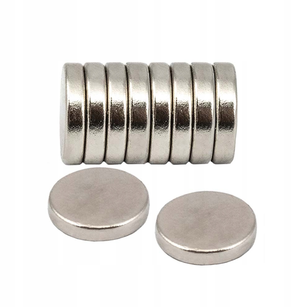 MAGNES NEODYMOWY DO TABLIC PŁASKI 10X2 N38 10SZT.
