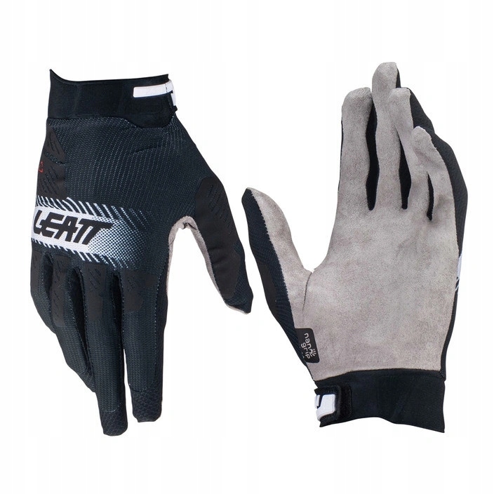 Motocyklové rukavice cross Leatt Moto 2.5 X-flow Black čierne Zadarmo