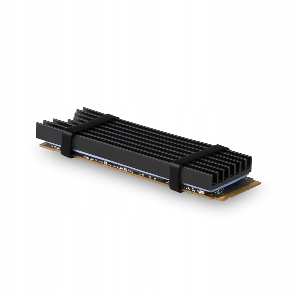 Пассивный радиатор дисков M. 2 Axagon CLR-M2L6 6мм черный