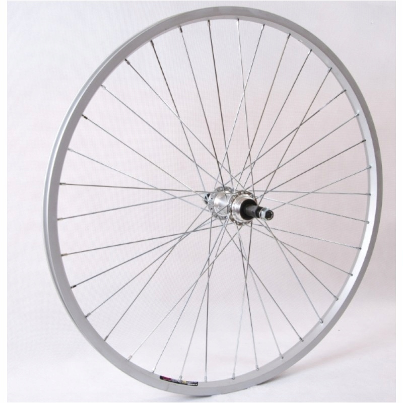 Koło tylne 27 x 1 1/4 (630) Alu pod wolnobieg