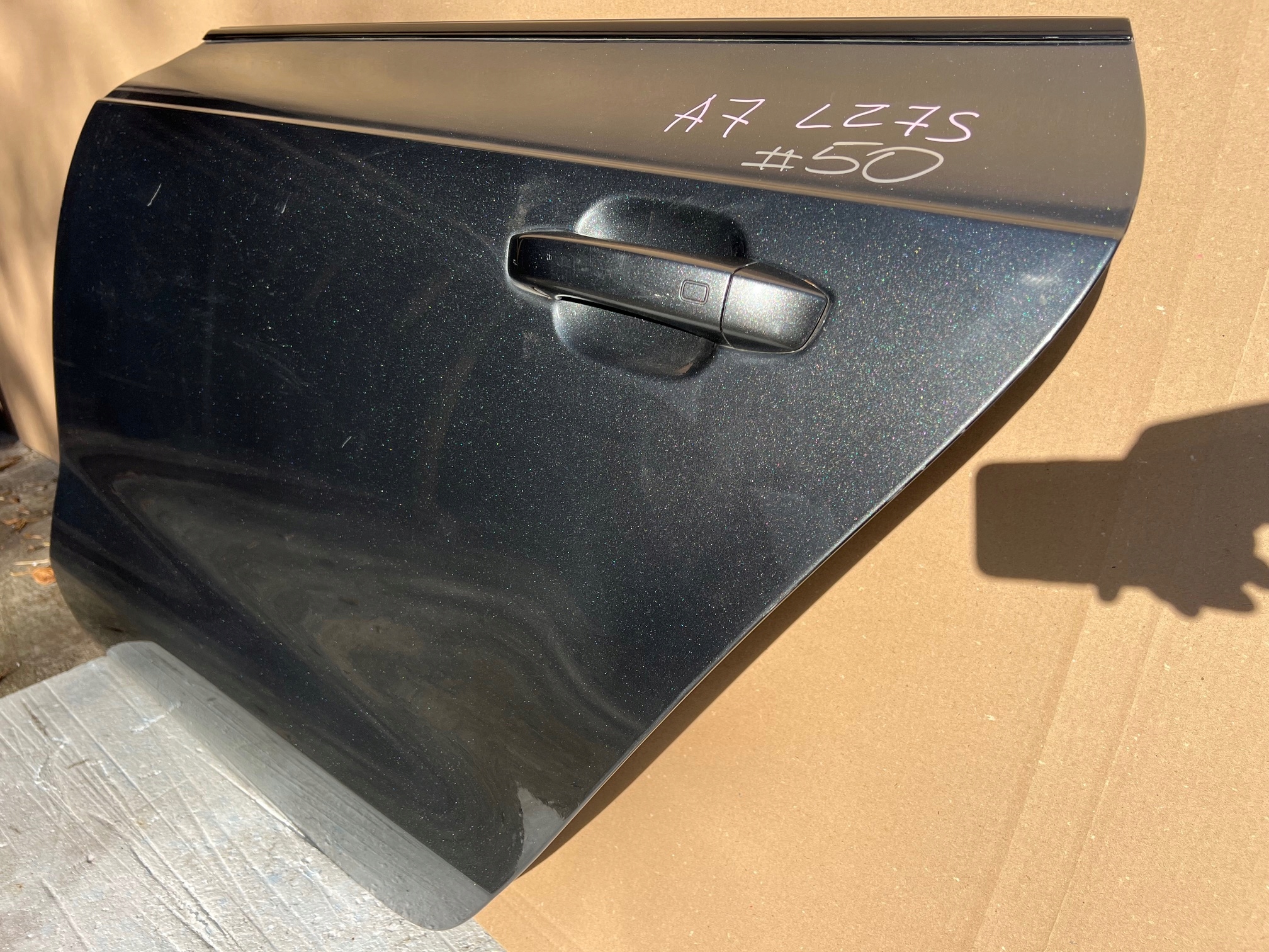 AUDI A7 4G Tür links hinten links heck LZ7S