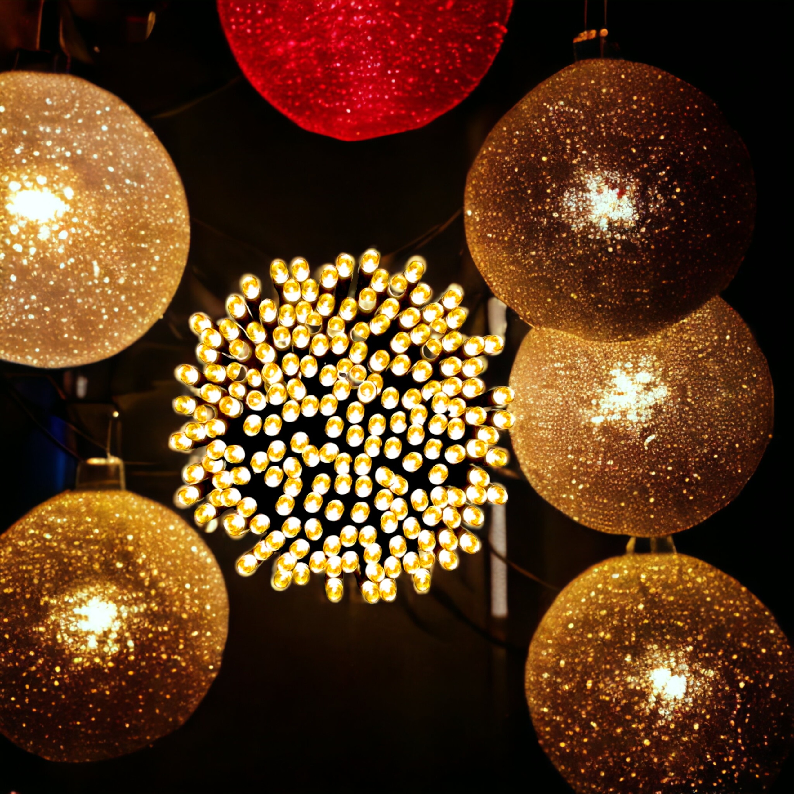 LAMPKI CHOINKOWE 300 LED ZEWNĘTRZNE WEW BIAŁE CIEPŁE Z PROGRAMATOREM MOCNE Liczba lampek 201 - 300