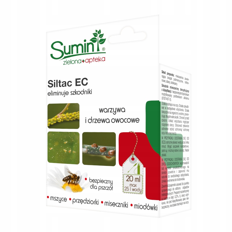

Siltac Ec 20ml przędziorki, miseczniki, mszyce Bio
