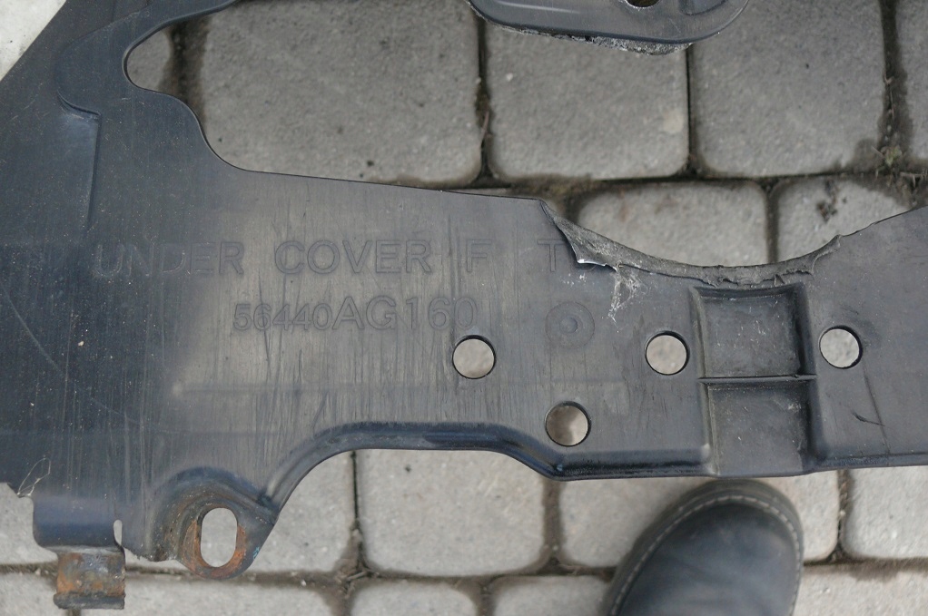 motor cover below engine lower PAMPERS SUBARU IMPREZA III 3 XV 2.0D BOXER