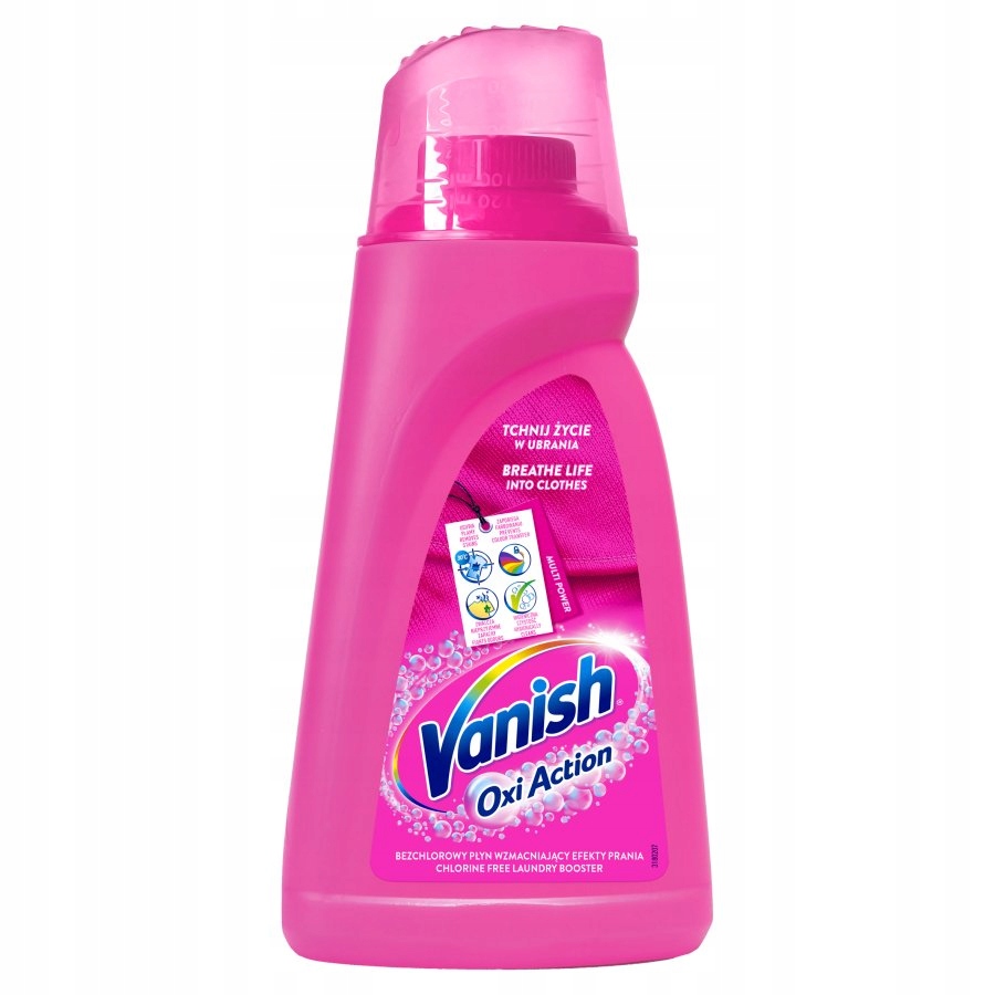 

Vanish Oxi Action Pink odplamiacz do tkanin 1l