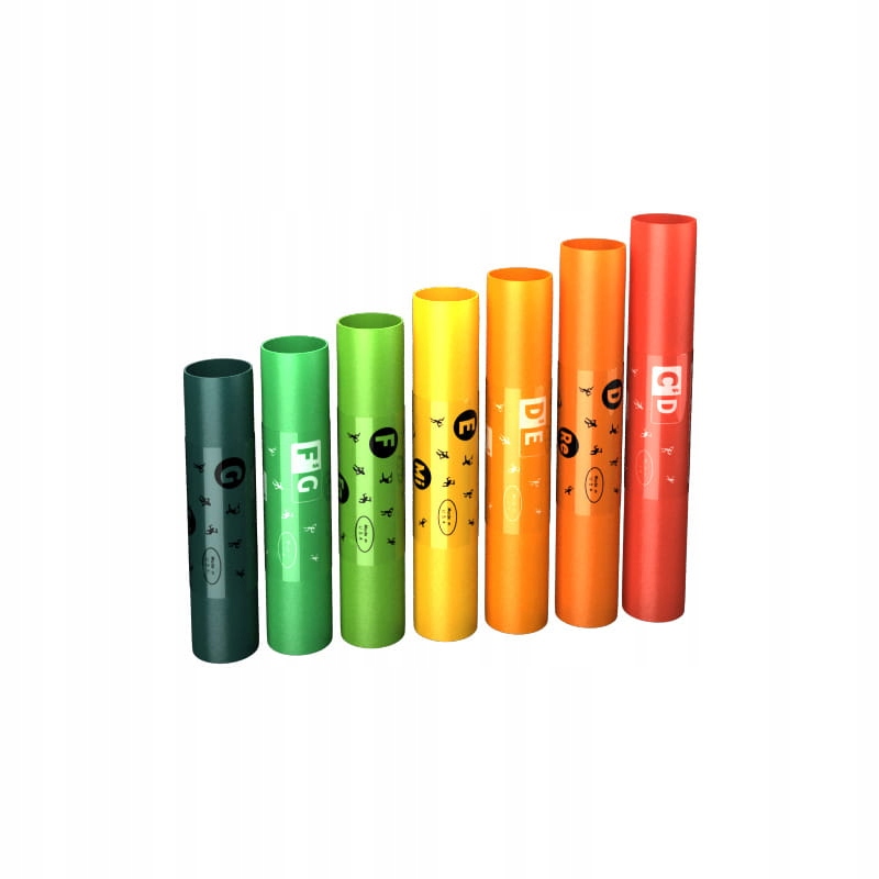 Bum Bum Rurki / Boomwhackers - szoprán szett EREDETI