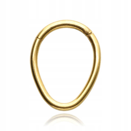 

Kolczyk clicker złota kropla septum lobe 1,2/10