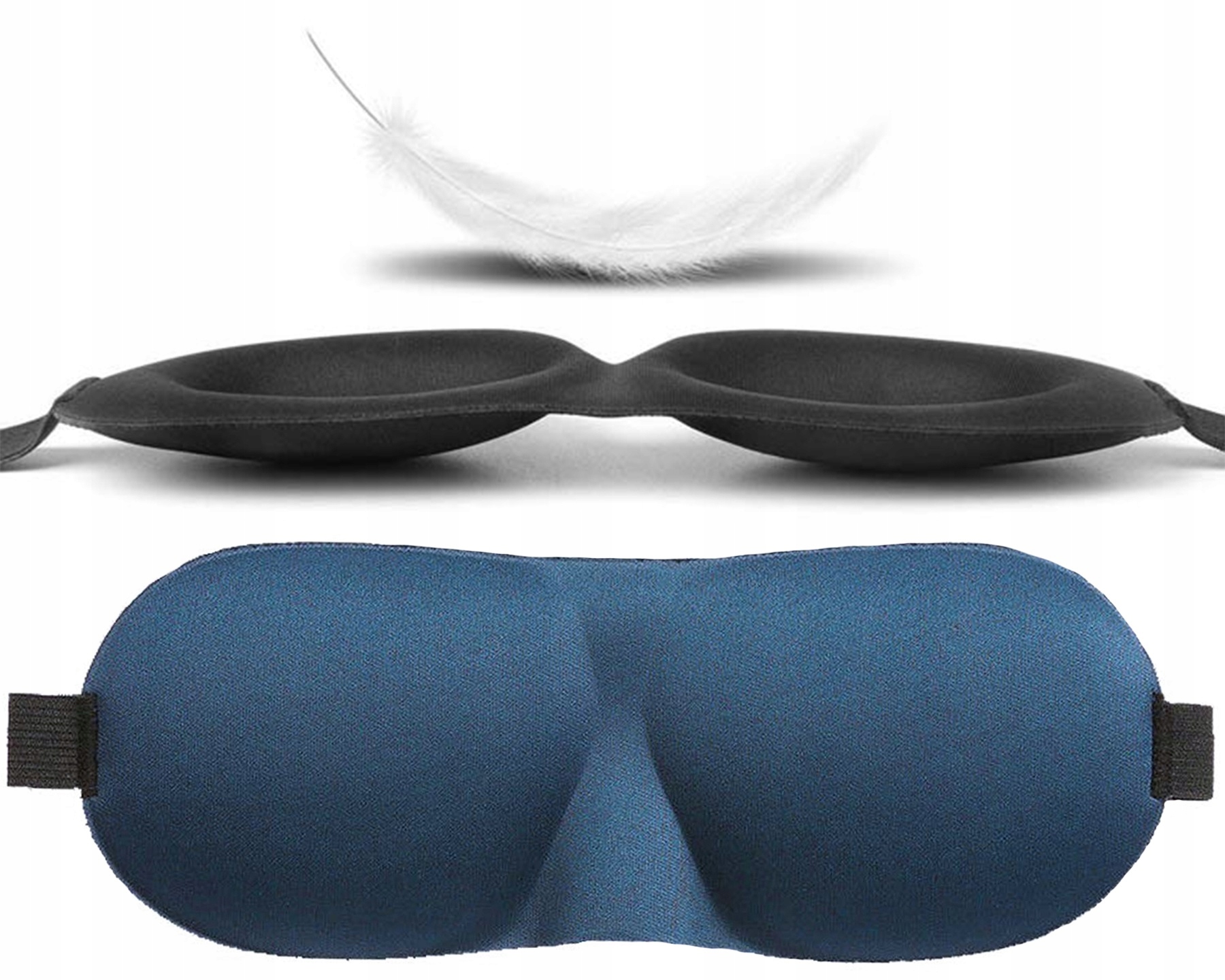 Maska Na Oczy Do Spania 3D Opaska Na Lepszy Sen Wzór dominujący bez wzoru